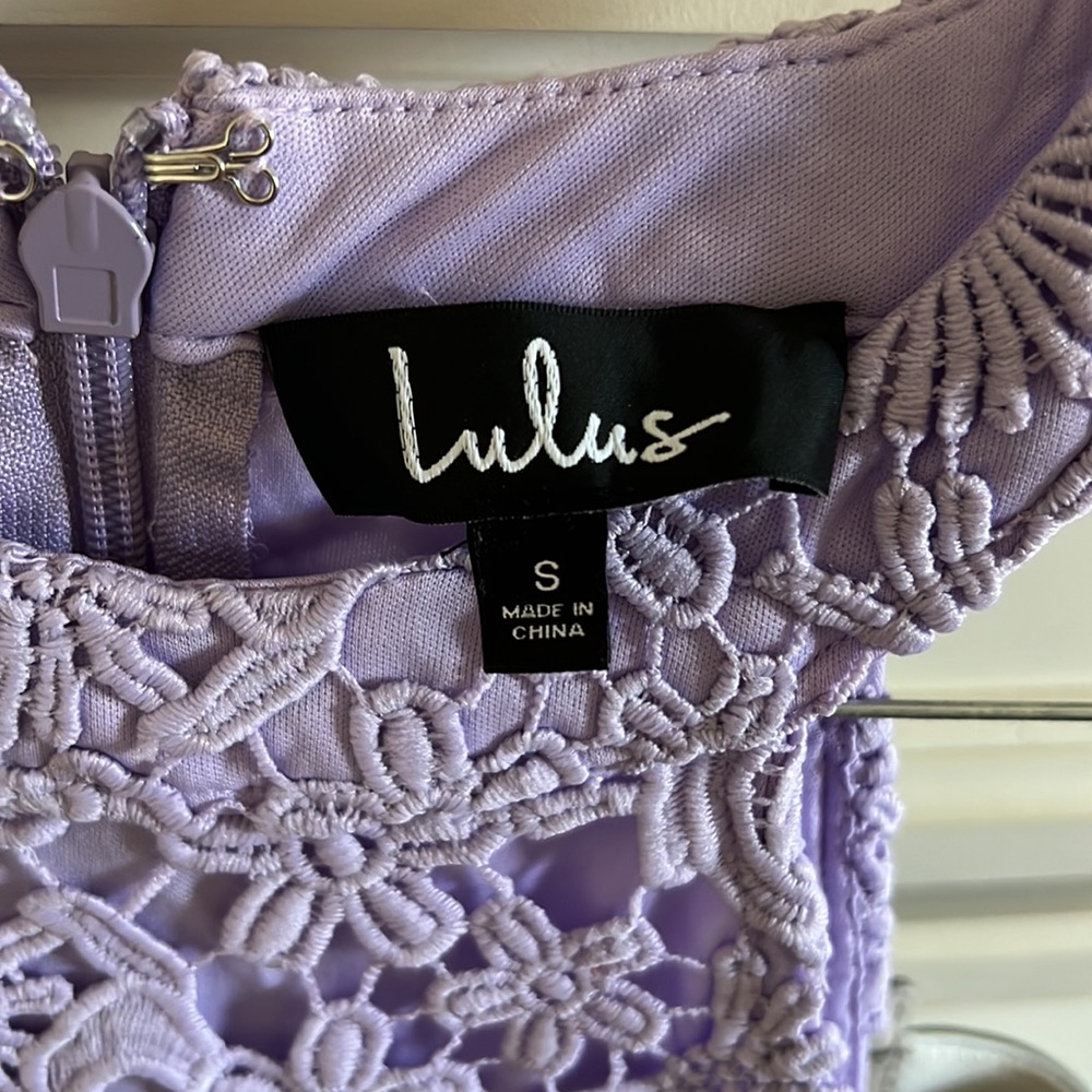 Lulus Love Poem Purple Dress - Picture 4 of 4